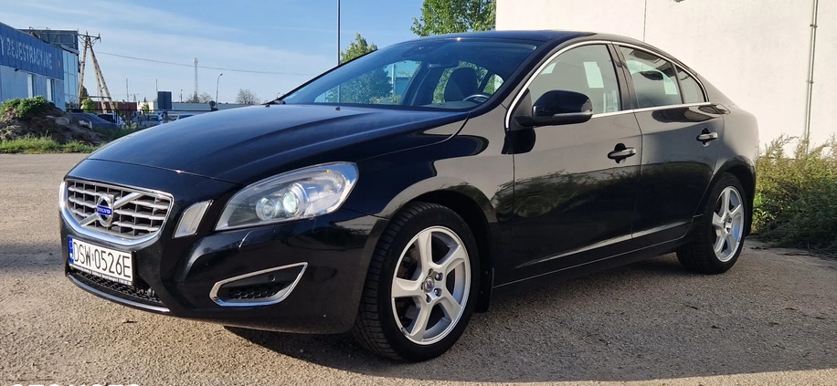 Volvo S60 cena 38900 przebieg: 168500, rok produkcji 2010 z Wolbórz małe 631